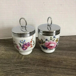 Vtg Royal Worcester Egg Coddlers